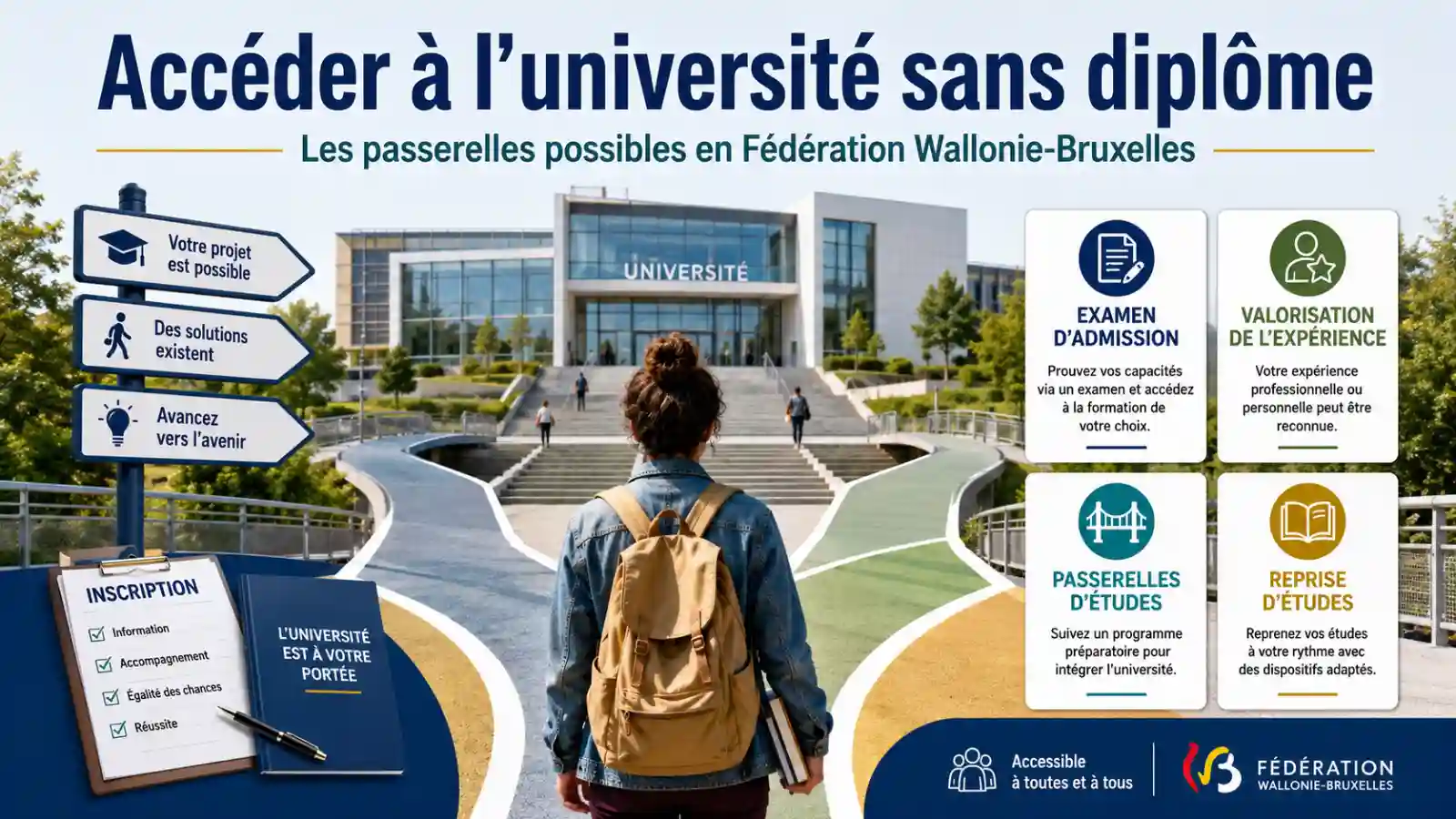 Accéder à l'université sans diplôme
