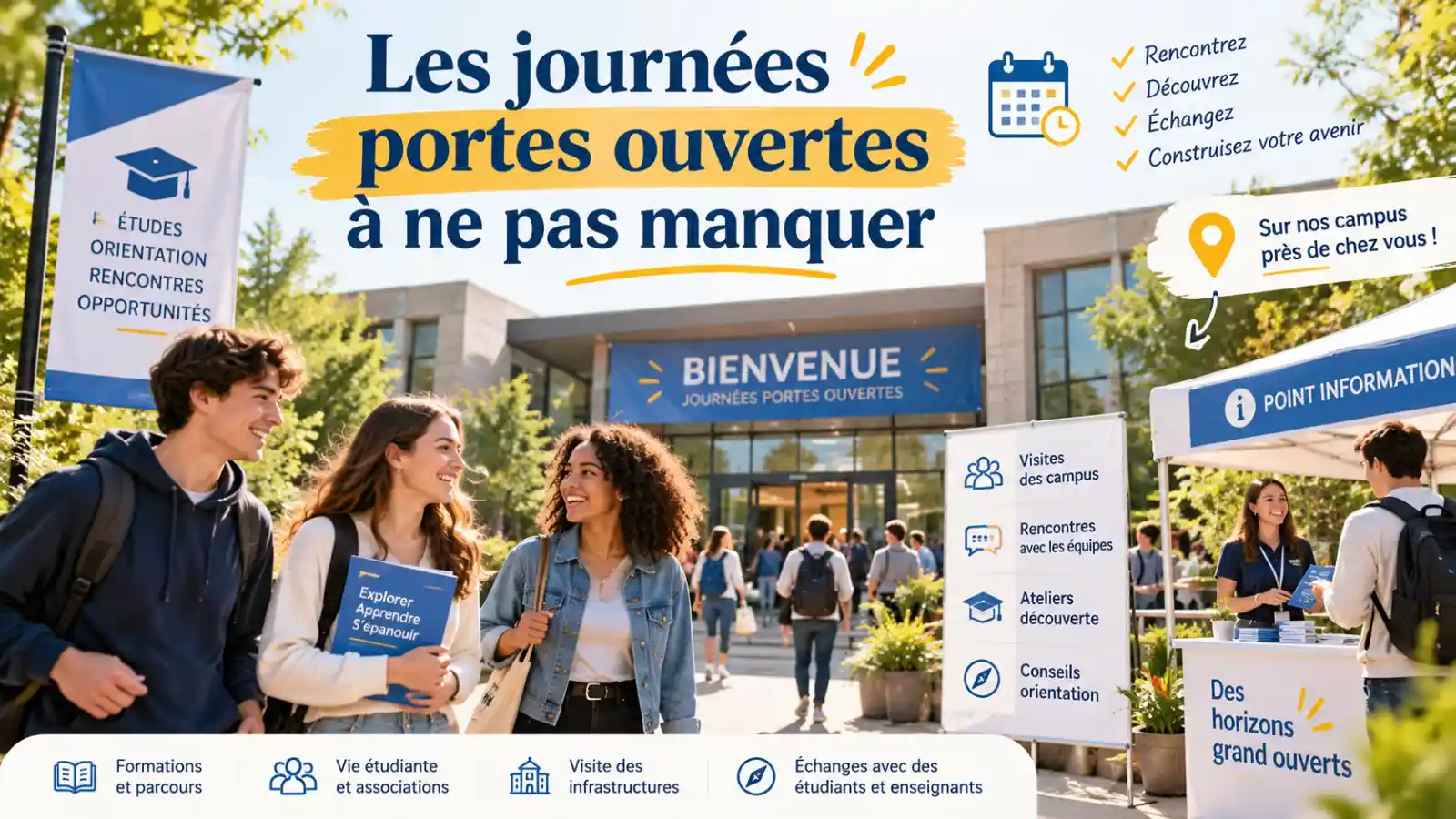 Les journées portes ouvertes à ne pas manquer