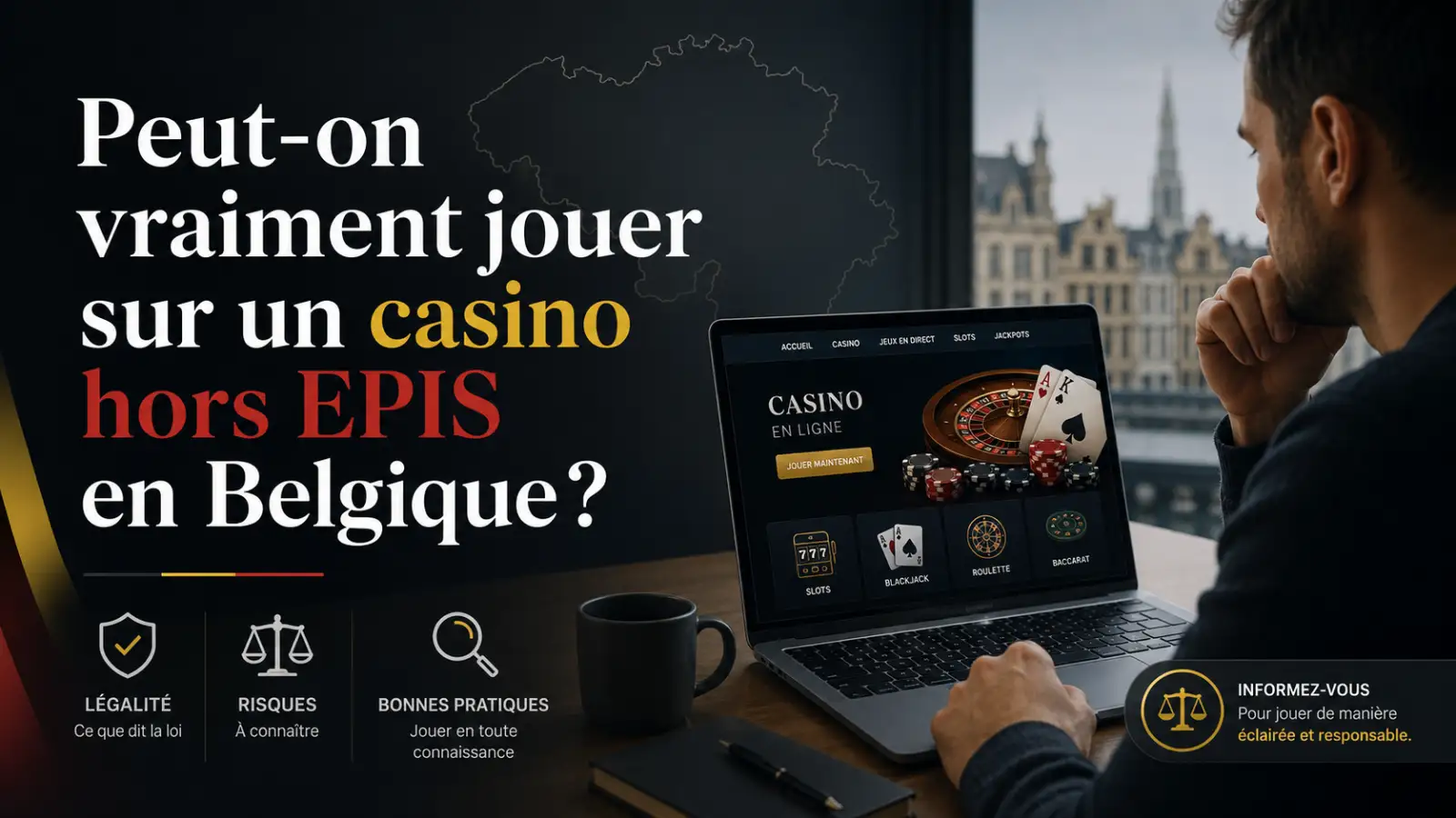 Peut-on vraiment jouer sur un casino hors EPIS en Belgique