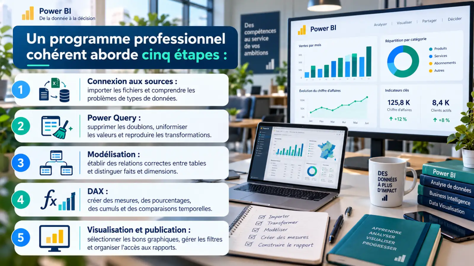 Apprendre Power BI à distance