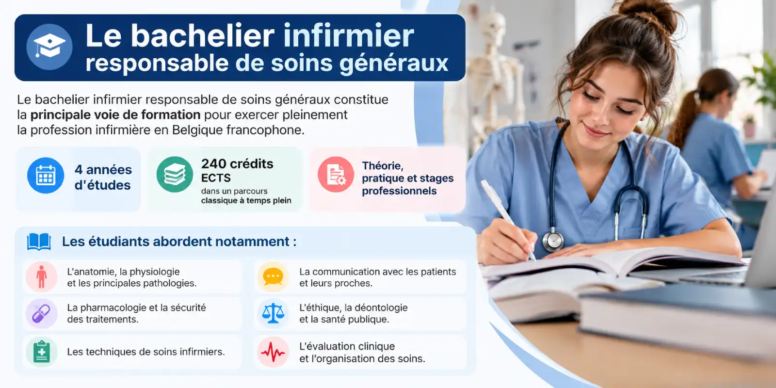 Le bachelier infirmier responsable de soins généraux
