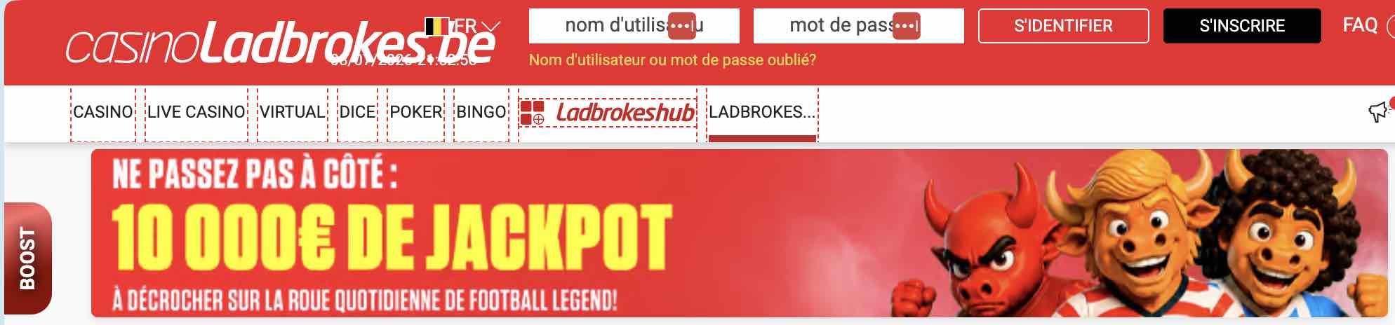 Ladbrokes casino BE
