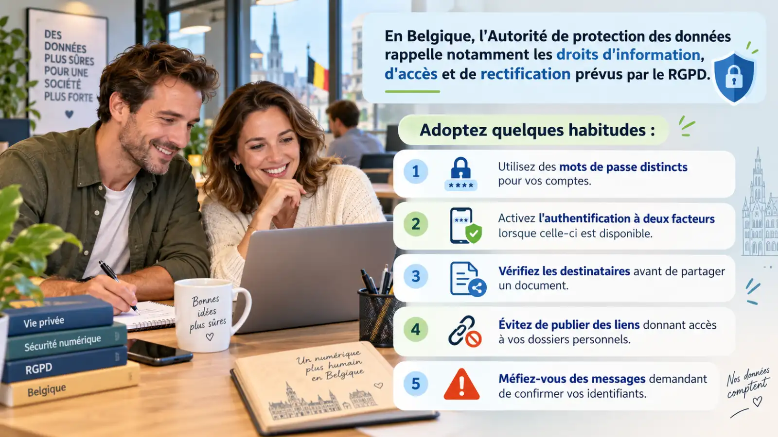 Sécuriser ses comptes et protéger ses données personnelles