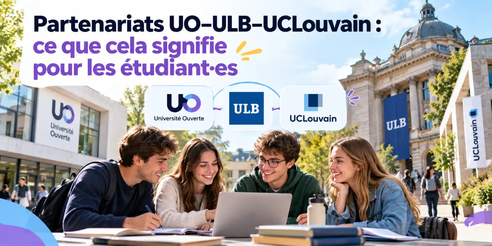 Partenariats UO–ULB–UCLouvain