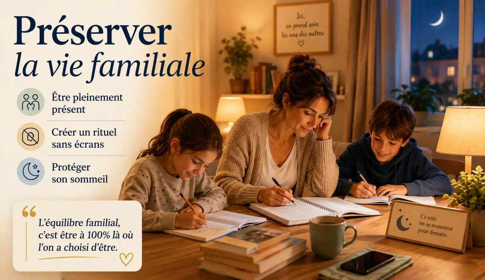 Préserver la vie familiale