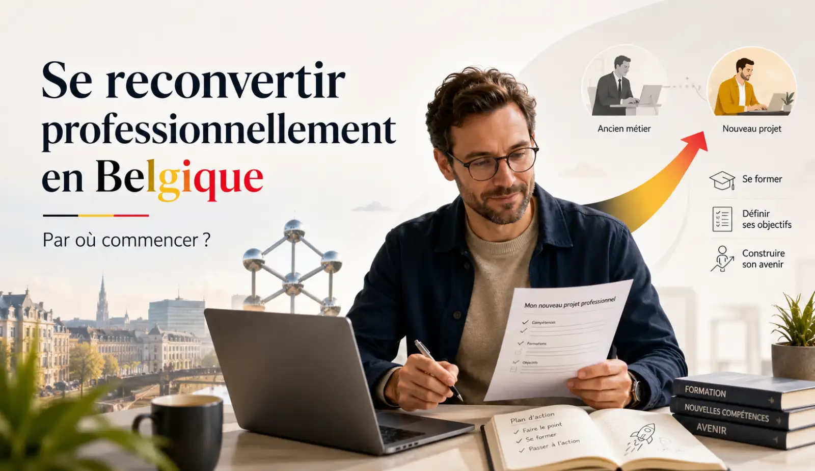 Se reconvertir professionnellement en Belgique