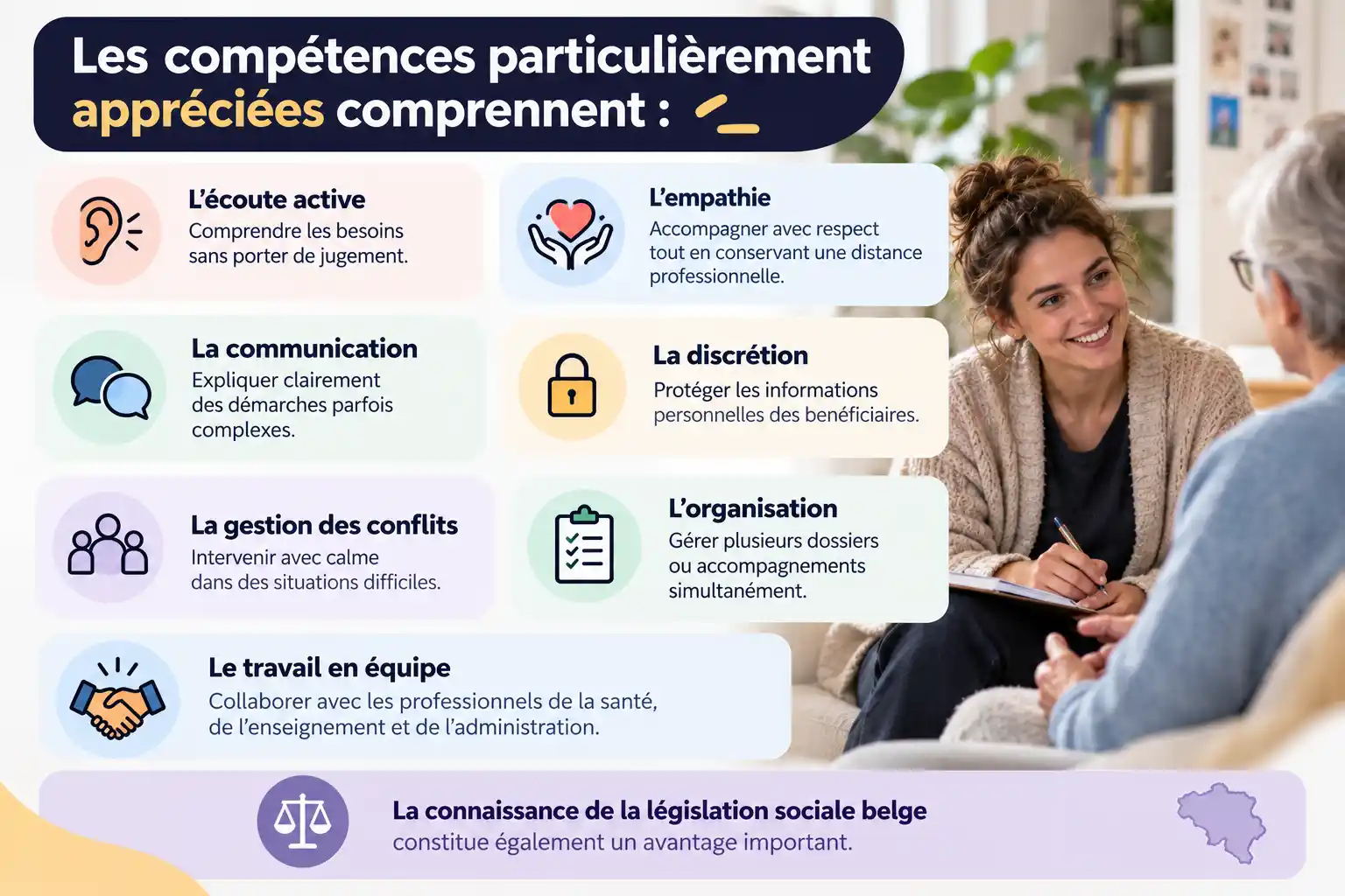 Quelles compétences personnelles sont recherchées ?